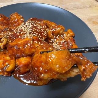 驚くほど柔らかっ☆甘口ヤムニョムチキン